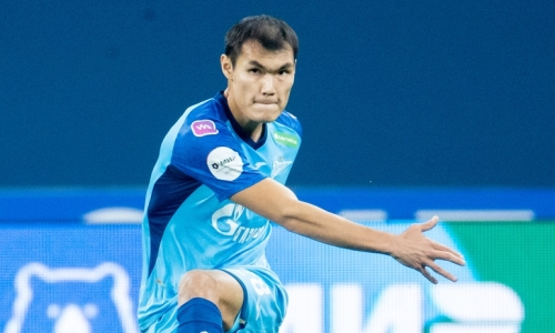 В России оценили игру Нуралы Алипа за «Зенит» на сборах в ОАЭ