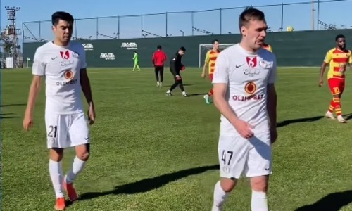 Четырьмя голами завершился матч «Ордабасы» со вторым клубом Польши