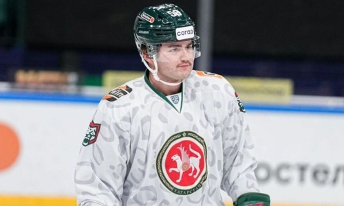 «Не самый идеальный матч». Американский хоккеист «Ак Барса» рассказал о победе над «Барысом» в Астане