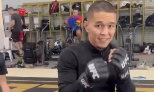 Появилось видео с подготовки Асу Алмабаева ко второму бою в UFC