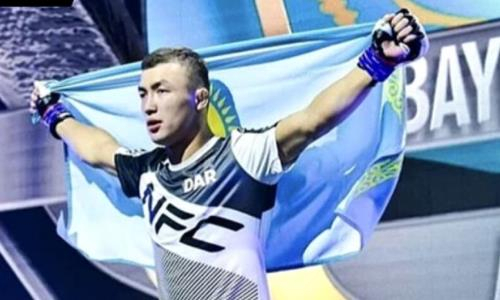 Непобежденный казахстанский боец подписал контракт с ведущей азиатской лигой