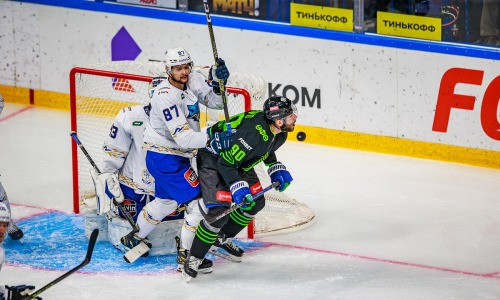 Фоторепортаж с матча КХЛ «Салават Юлаев» — «Барыс» 5:3