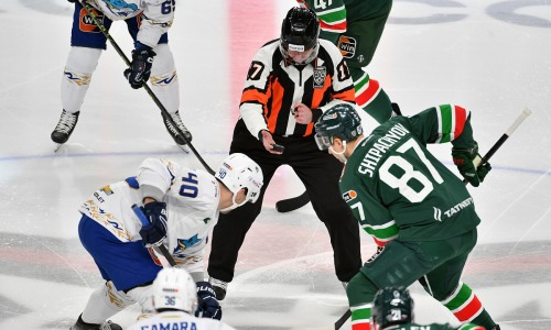 Фоторепортаж с матча КХЛ «Ак Барс» — «Барыс» 1:0 Б