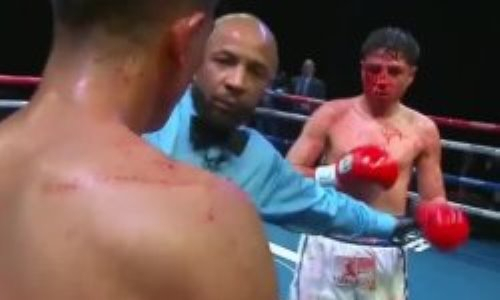Непобежденного чемпиона IBF отправили в кровавый нокаут в главном бою вечера бокса