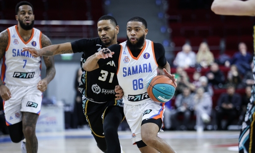 Фоторепортаж с матча Единой лиги ВТБ  «Самара» — «Астана» 66:78 