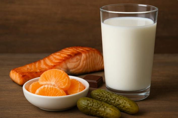 Эти пять продуктов не стоит запивать молоком