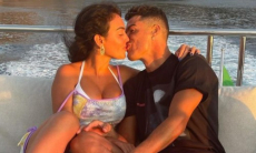 Джорджина удивила реакцией на поцелуи Роналду. Видео