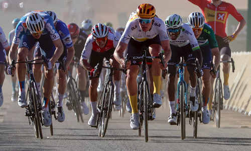 Чемпион Африки из «Астаны» прокомментировал второе место на этапе «Аль-Ула Тура»