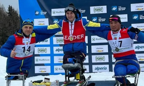 Казахстанец завоевал «бронзу» на этапе Кубка мира по парабиатлону в Италии