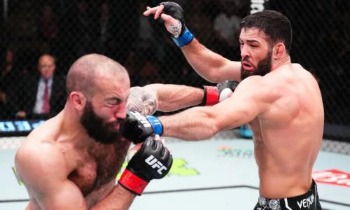 Необычным исходом завершился главный бой турнира UFC с участием Казахстана. Видео