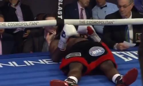 Шикарный нокаут зафиксирован в весе Жанибека Алимханулы. Видео