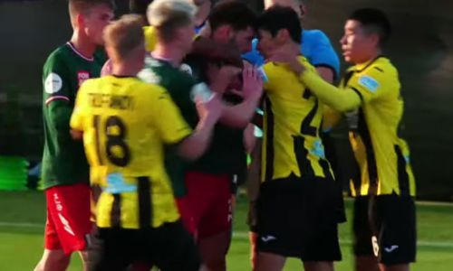 Разгромом завершился матч «Кайрат» — «Локомотив» Москва