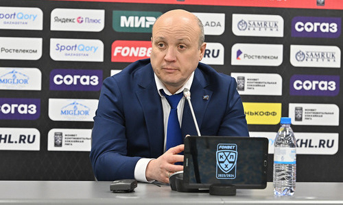 Олег Болякин назвал виновных в восьмом подряд поражении «Барыса»