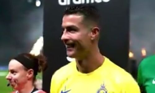 Рестлер Гробовщик вышел перед матчем «Аль-Насра». Реакция Роналду попала на видео