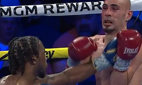 Бой олимпийского призера по боксу с экс-чемпионом мира обернулся избиением и нокаутом. Видео