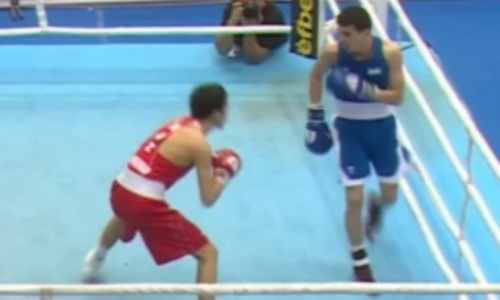 Видео полного боя чемпиона мира из Казахстана с узбекистанцем за медали малого ЧМ-2024 по боксу