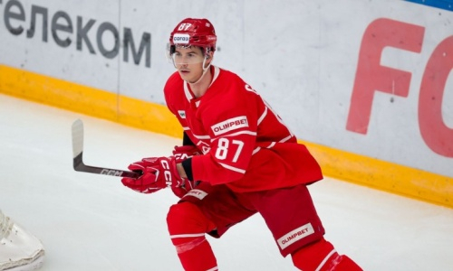 Двукратный олимпийский чемпион высказался о рекорде в матче КХЛ с «Барысом» 