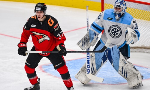 Клубы конференции «Барыса» забросили девять шайб в матче КХЛ