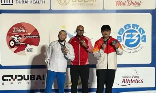 Казахстанские пара атлеты завоевали три награды в Дубае