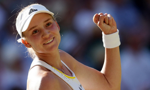 Елена Рыбакина выступила с обращением на китайском языке. Видео