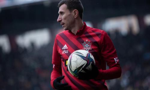 Дмитрий Шомко попрощался с болельщиками «Актобе»