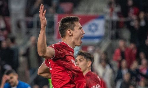 Появилось видео первого гола Артура Шушеначева в чемпионате Израиля