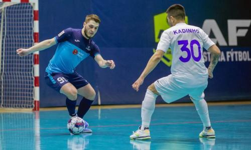 11 голов забито в матче чемпионата Казахстана по футзалу