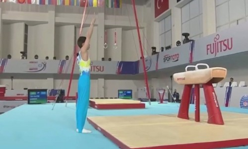 Казахстанский гимнаст стал бронзовым призером этапа Кубка мира в Каире