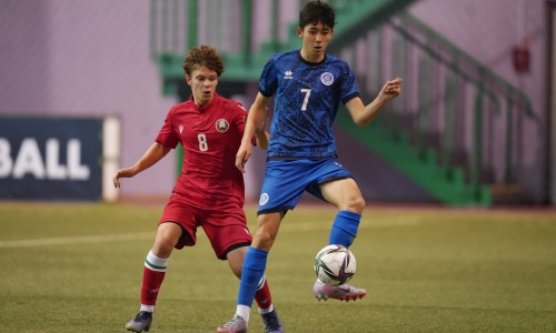 Сухим разгромом закончился матч Беларусь — Казахстан на футбольном «Кубке Развития»