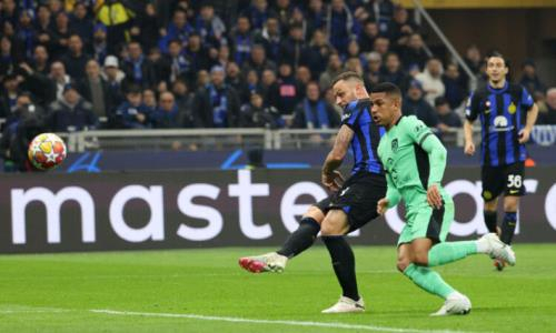 Единственный гол решил исход матча «Интер» — «Атлетико» в Лиге Чемпионов