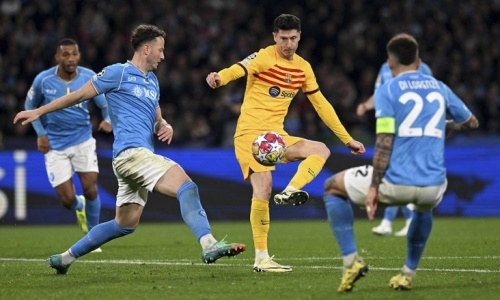 «Барселона» не удержала победу в выездном матче Лиги Чемпионов