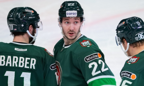 Три очка форварда решили исход матча клубов конференции «Барыса» в КХЛ