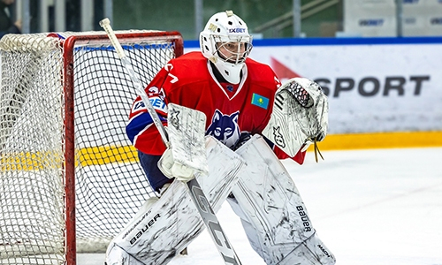 Казахстанский вратарь провёл два матча на «ноль» в плей-офф чемпионата РК