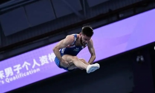 Сборная Казахстана завоевала «серебро» на этапе Кубка мира по гимнастике в Баку