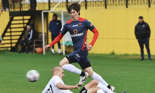 Четыре гола определили победителя матча клуба КПЛ с российской командой