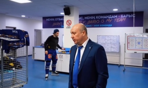 Видео последней в сезоне победной раздевалки «Барыса» 