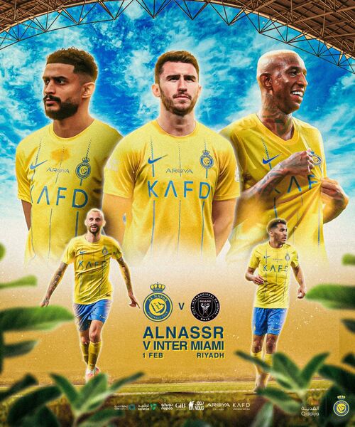 Роналду не сыграет? «Аль-Наср» показал официальный постер на матч с «Интер Майами» Месси
