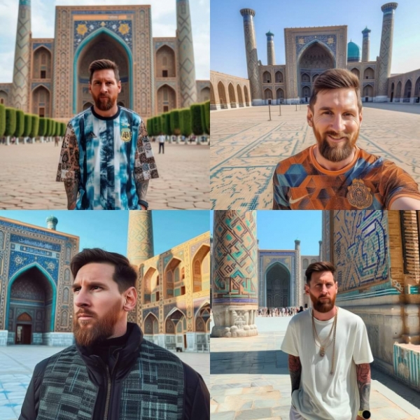 Лионель Месси «попал» в Узбекистан. Фото