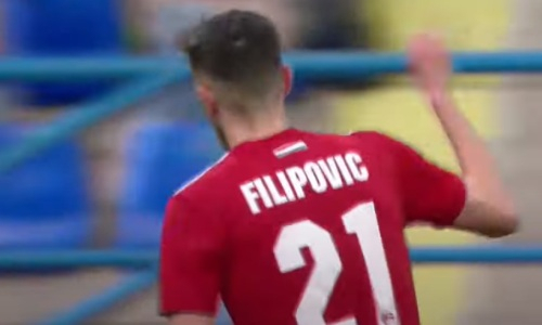 Филипович забил первый гол за европейский клуб после ухода из «Актобе». Видео
