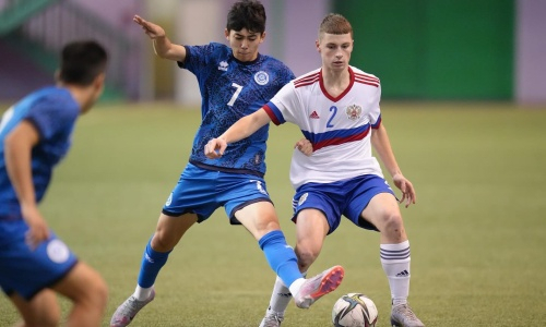 Юношеская сборная Казахстана заняла пятое место на Кубке Развития в Беларуси