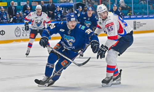 Фоторепортаж с матча КХЛ «Барыс» — «Лада» 1:4 