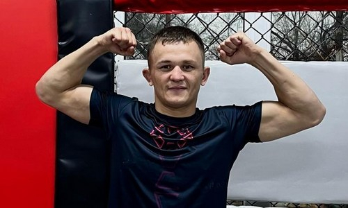 Боец из Казахстана оставил свой первый след в истории UFC