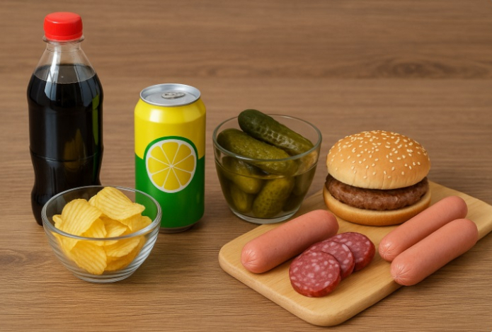 Названы шесть самых вредных продуктов для почек