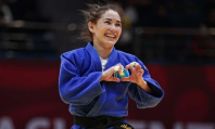 Историческая казахстанская дзюдоистка завоевала медаль Grand Slam в Ташкенте