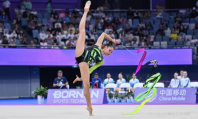 Казахстанка дважды вошла в десятку сильнейших на этапе Кубка мира по художественной гимнастике