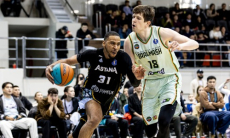 Фоторепортаж с матча Единой лиги ВТБ «Астана» — «Уралмаш» 61:96