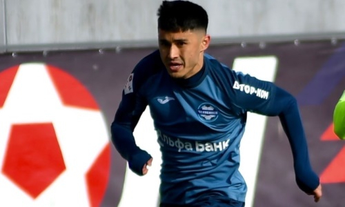 Казахстанский футболист забил победный гол в дебютном официальном матче за зарубежный клуб. Видео