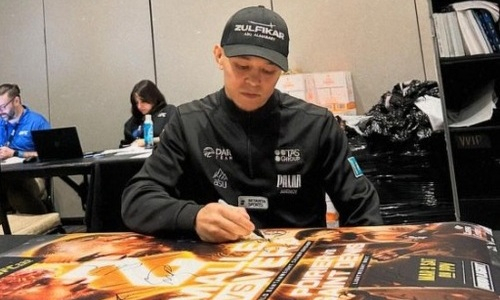 Асу Алмабаев прибыл на второй бой в UFC