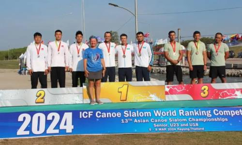 Казахстан выиграл семь медалей на чемпионате Азии по гребле на байдарках и каноэ