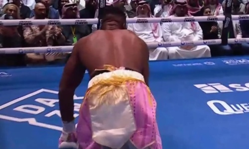 Видео тяжелого нокаута в бою Энтони Джошуа — Фрэнсис Нганну